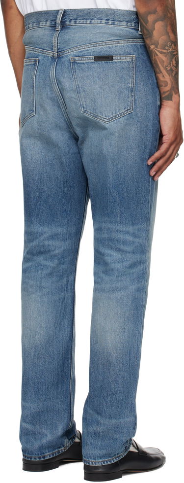 Džínsy Fear of God Fear of God ESSENTIALS 5-Pocket Jeans Modrá | 130SP254910F, 2