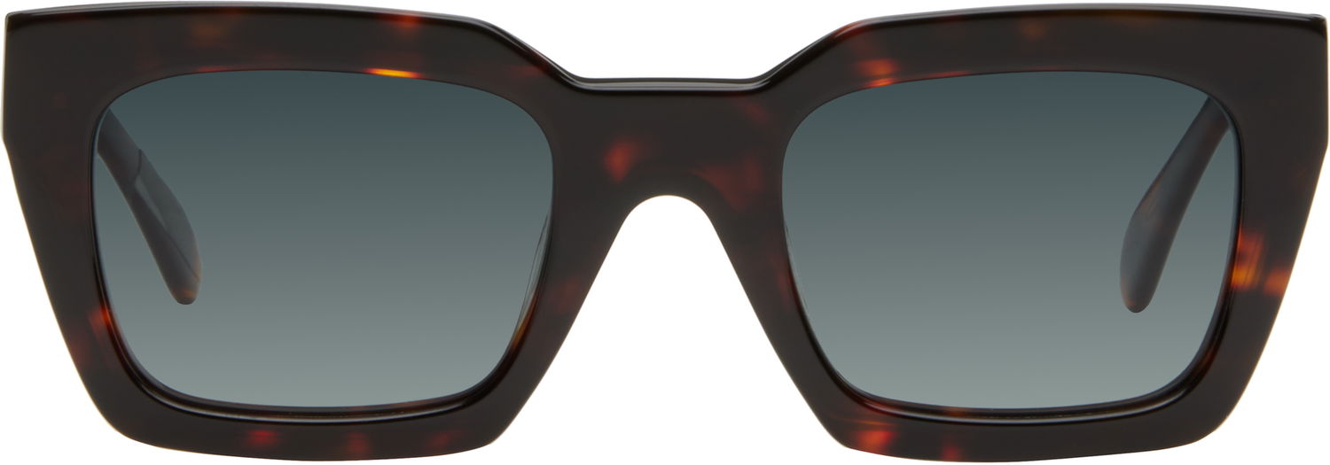 Slnečné okuliare Anine Bing ANINE BING Indio Square Sunglasses Hnedá | A-12-0021-211-ONE, 0