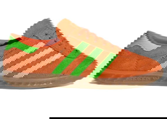 Tenisky a topánky adidas Originals Hamburg Orange Solar Green W Oranžová | IH5460, 0