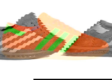 Tenisky a topánky adidas Originals Hamburg Orange Solar Green W Oranžová | IH5460, 0