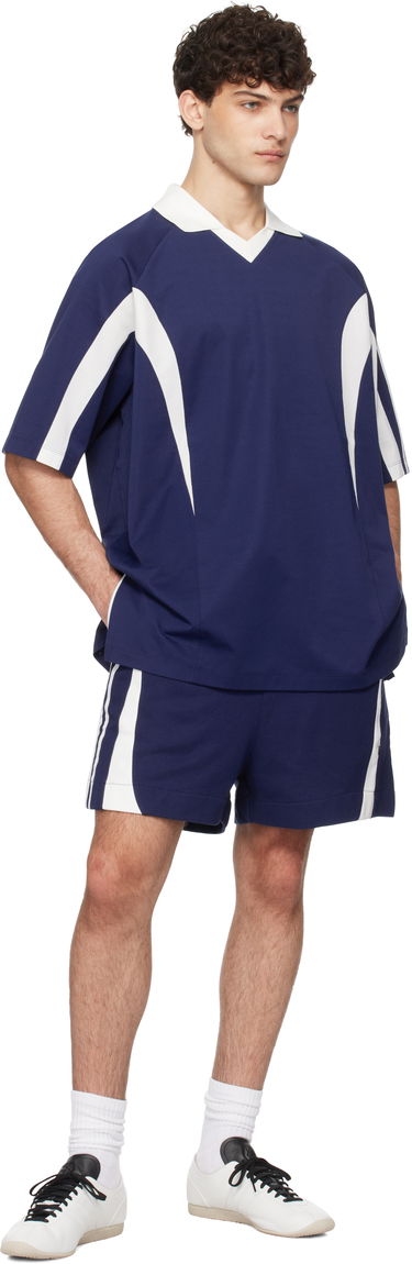 Šortky Y-3 Y-3 French Terry Cutline Shorts Modrá | JM3229, 3
