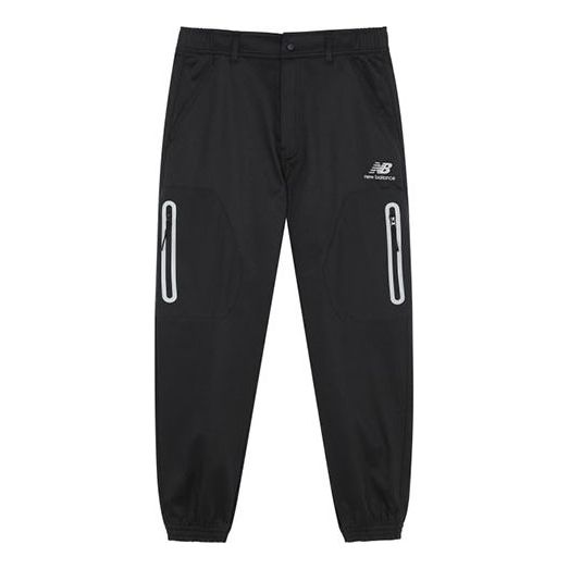 Cargo nohavice New Balance Classic Logo Pants Čierna | AMP14325-BK