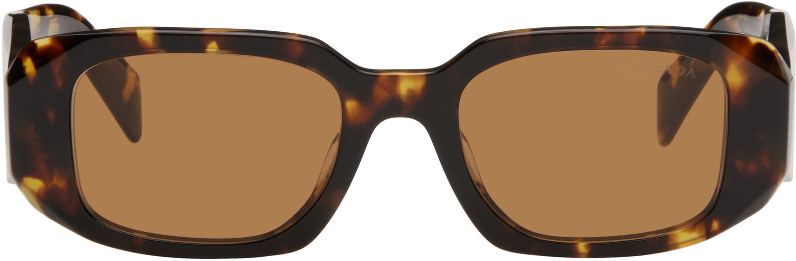 Rounded Rectangle Acetate Sunglasses