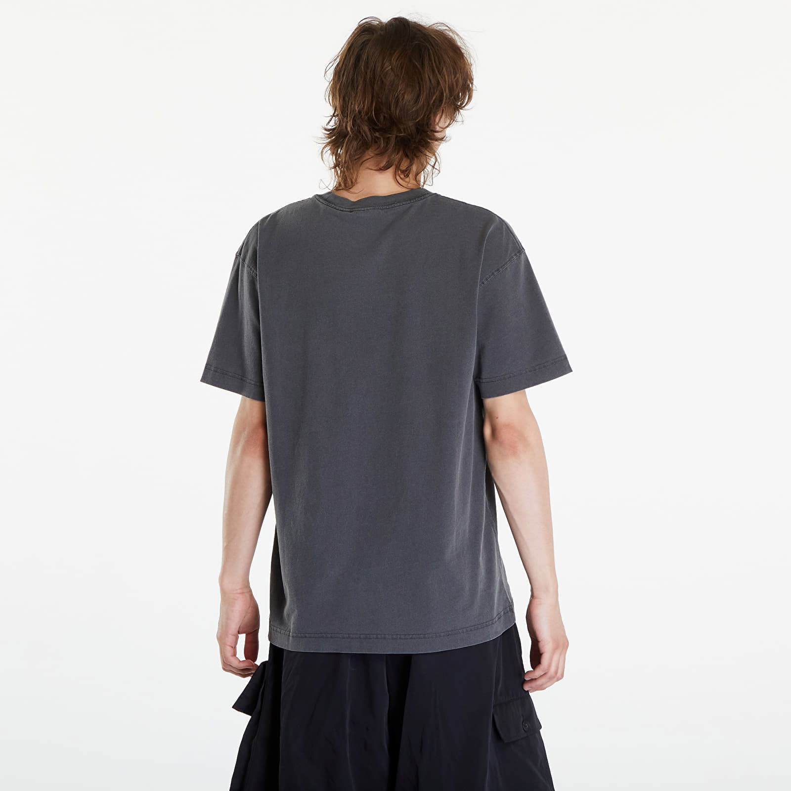 Nelson Short Sleeve T-Shirt UNISEX Charcoal Garment Dyed