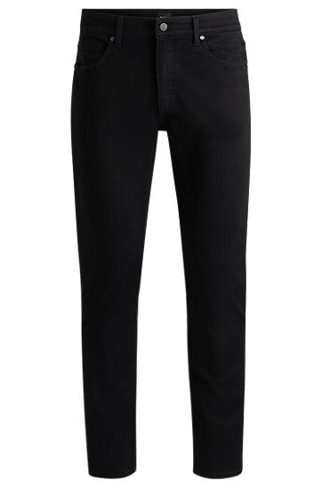Džínsy BOSS Delaware Slim-Fit Jeans Čierna | 50520837, 0