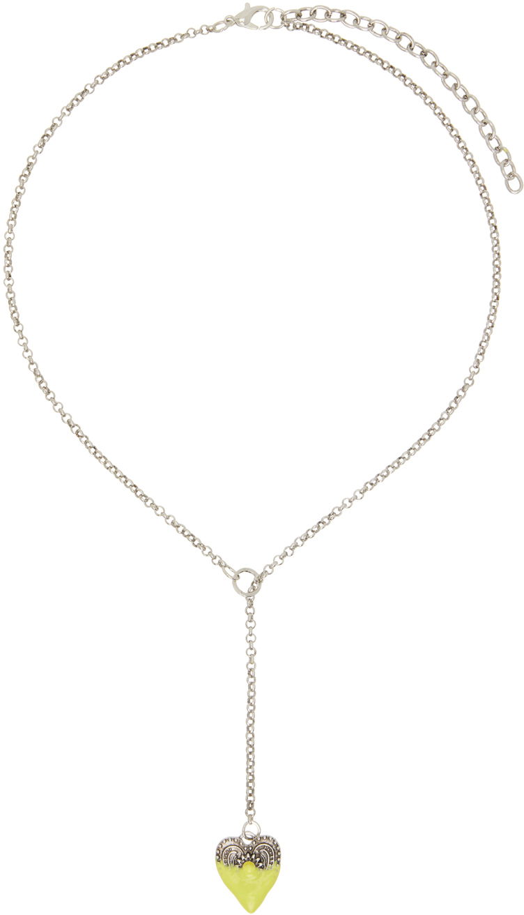 Náhrdelník Ottolinger Ottolinger Dipped Heart Y-Necklace Žltá | 1251507121, 0