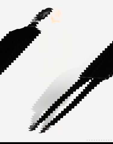 Bunda Dolce & Gabbana Double-breasted Velvet Tuxedo Jacket Čierna | F297XTFUVG7N0000, 3