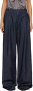Dries Van Noten Elasticated Waist Wide Leg Jeans