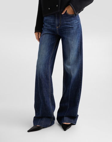 Džínsy Dolce & Gabbana Dolce & Gabbana Wide-Leg Jeans Modrá | FTC79DG8LY9S9001, 3