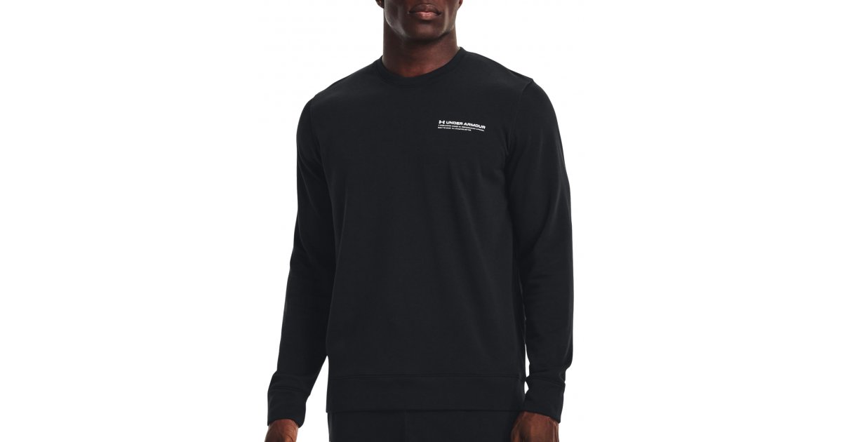 Sveter Under Armour Under Armour Rival Terry Logo Crew Sweatshirt Čierna | 1373384-001, 1