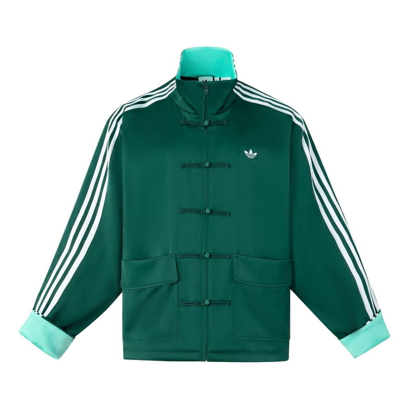 Bomber bunda adidas Originals Originals Satin Jacket Zelené | JD3381