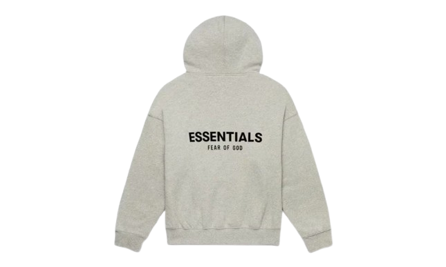 Mikina Fear of God Fear of God Essentials Hoodie L Šedá | ESSEN, 1