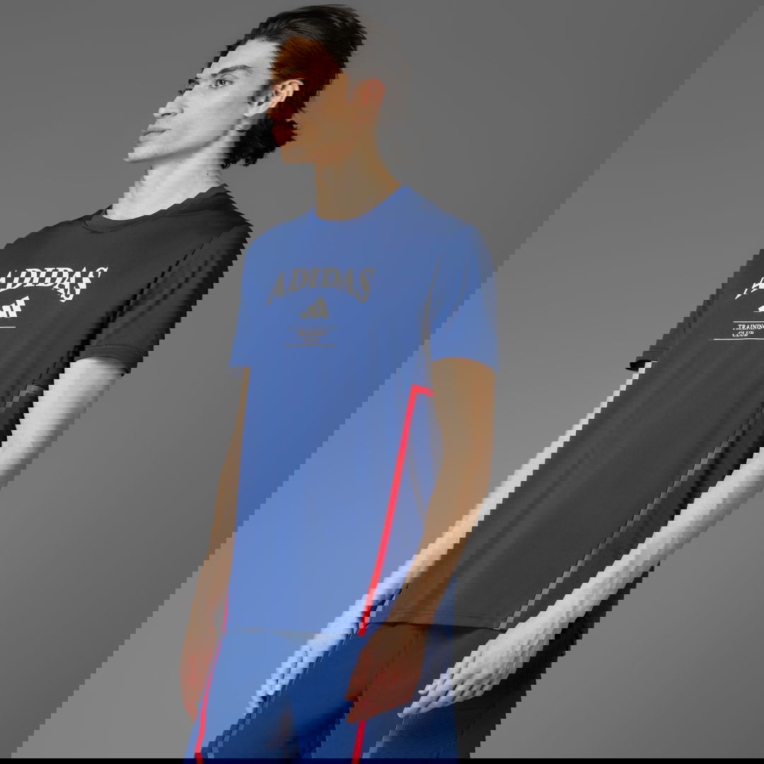 Tričko adidas Performance Designed-for-Training Legacy T-Shirt Modrá | JI6353, 0