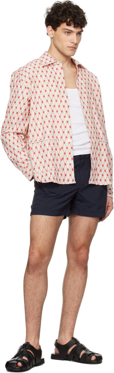 Košeľa Orlebar Brown Orlebar Brown Barkley Embroidered Resort Shirt Béžová | 280047, 3