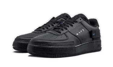 Tenisky a topánky Nike Air Force 1 Type "Black Photo Blue" Čierna | AT7859-001, 3