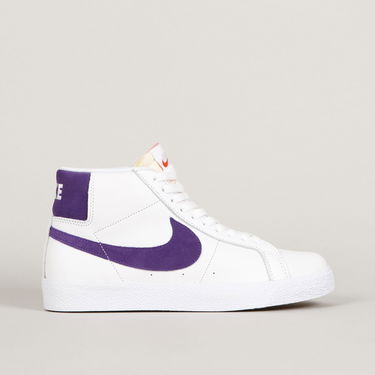 Tenisky a topánky Nike SB Blazer Mid ISO "White Court Purple" Biela | DZ4949-100, 4