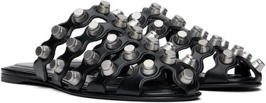 Tenisky a topánky Alexander Wang Alexander Wang Rexa Cage Slide Sandals Čierna | 30125M014, 3
