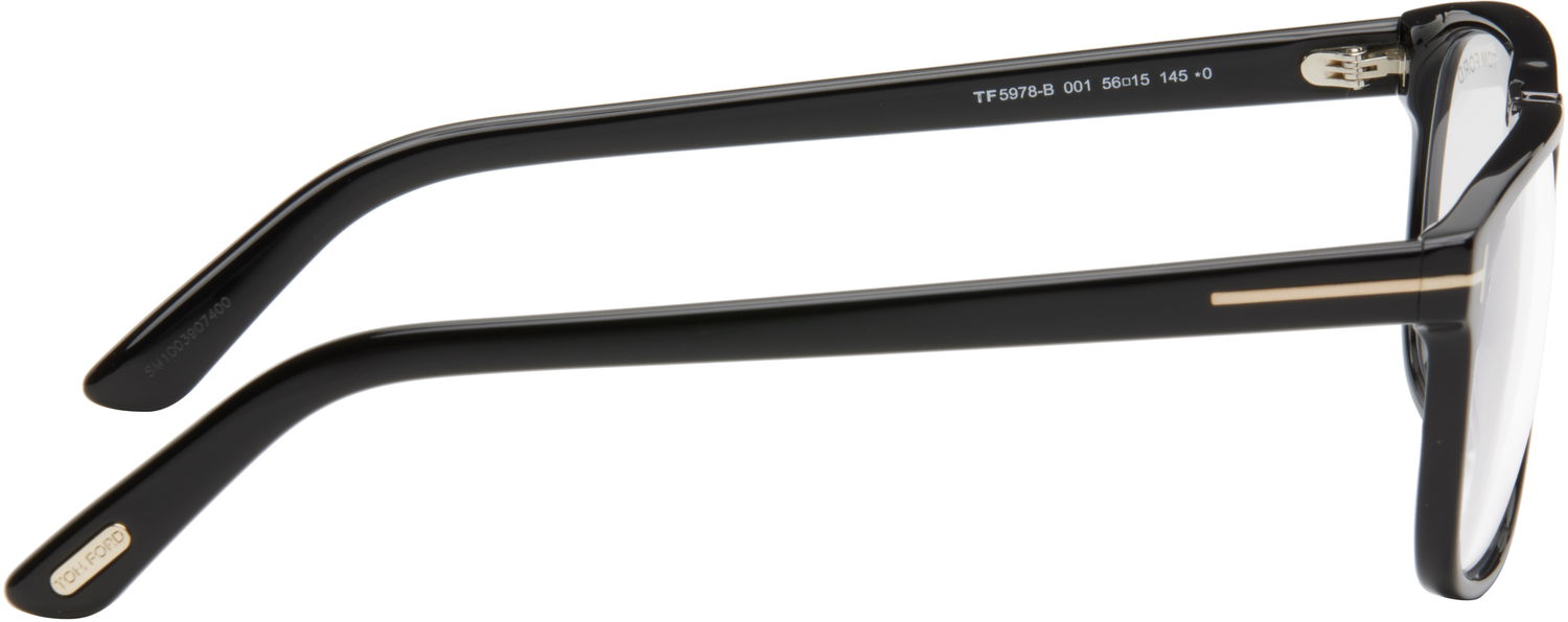 Slnečné okuliare Tom Ford Tom Ford Pilot Blue Block Glasses Čierna | FT5978-B_56001, 1