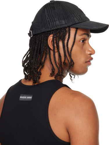 Šiltovka Marine Serre Marine Serre Recycled Moire Baseball Cap Čierna | UHG001ACWOV0030, 2