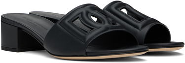 Tenisky a topánky Dolce & Gabbana Heeled Leather Sandals Čierna | CR1139 AY329, 3