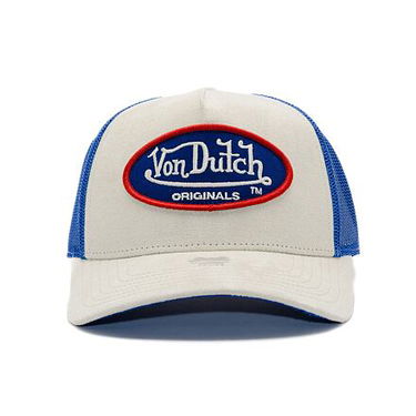 Šiltovka Von Dutch Von Dutch Trucker Boston Suede Cap Biela | VD-7030828, 1