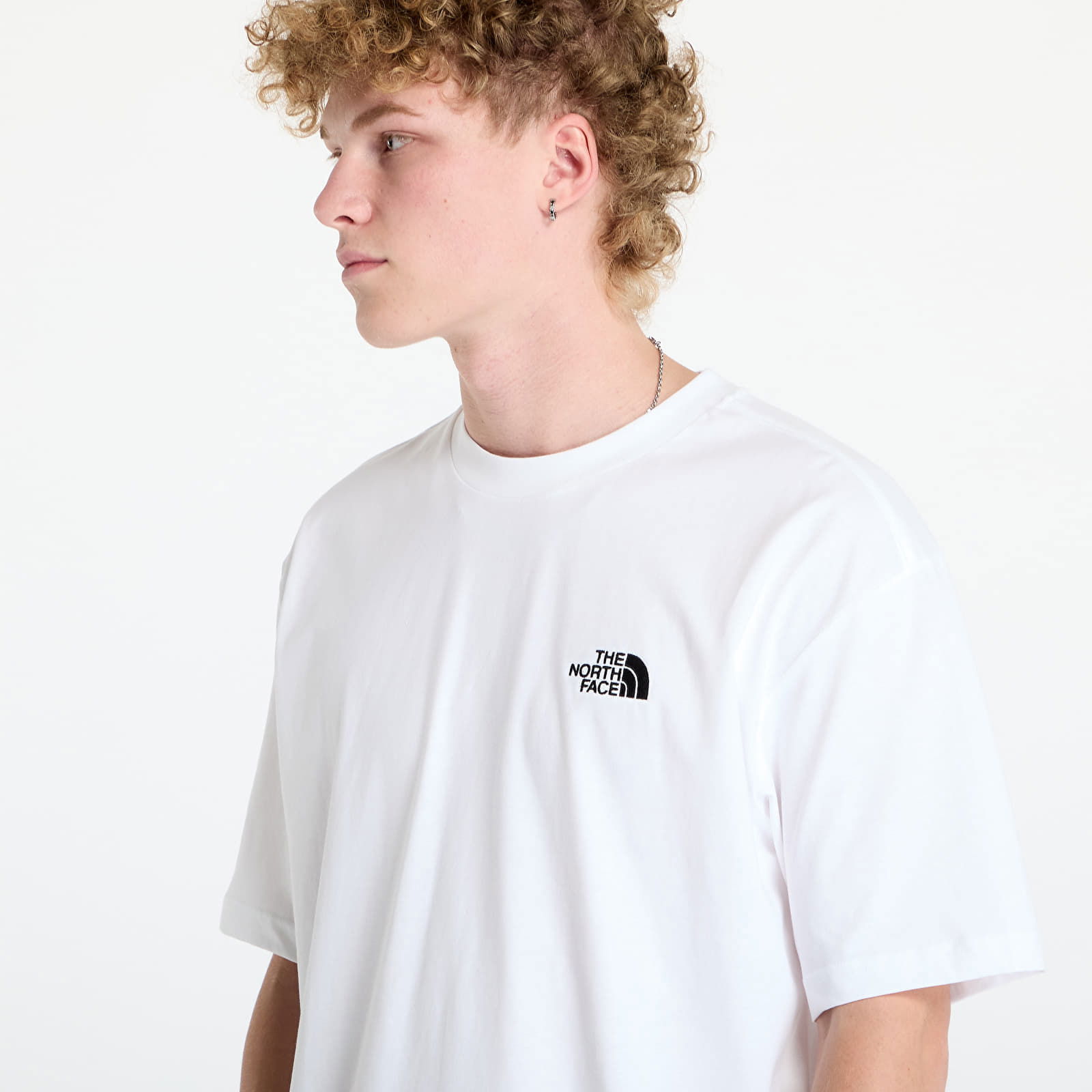 Short Sleeve Essential Oversize Tee Tnf White