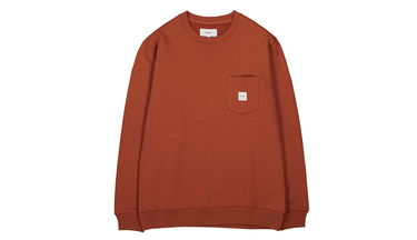Mikina Makia Square Pocket Sweatshirt Červená | M41073_375, 1
