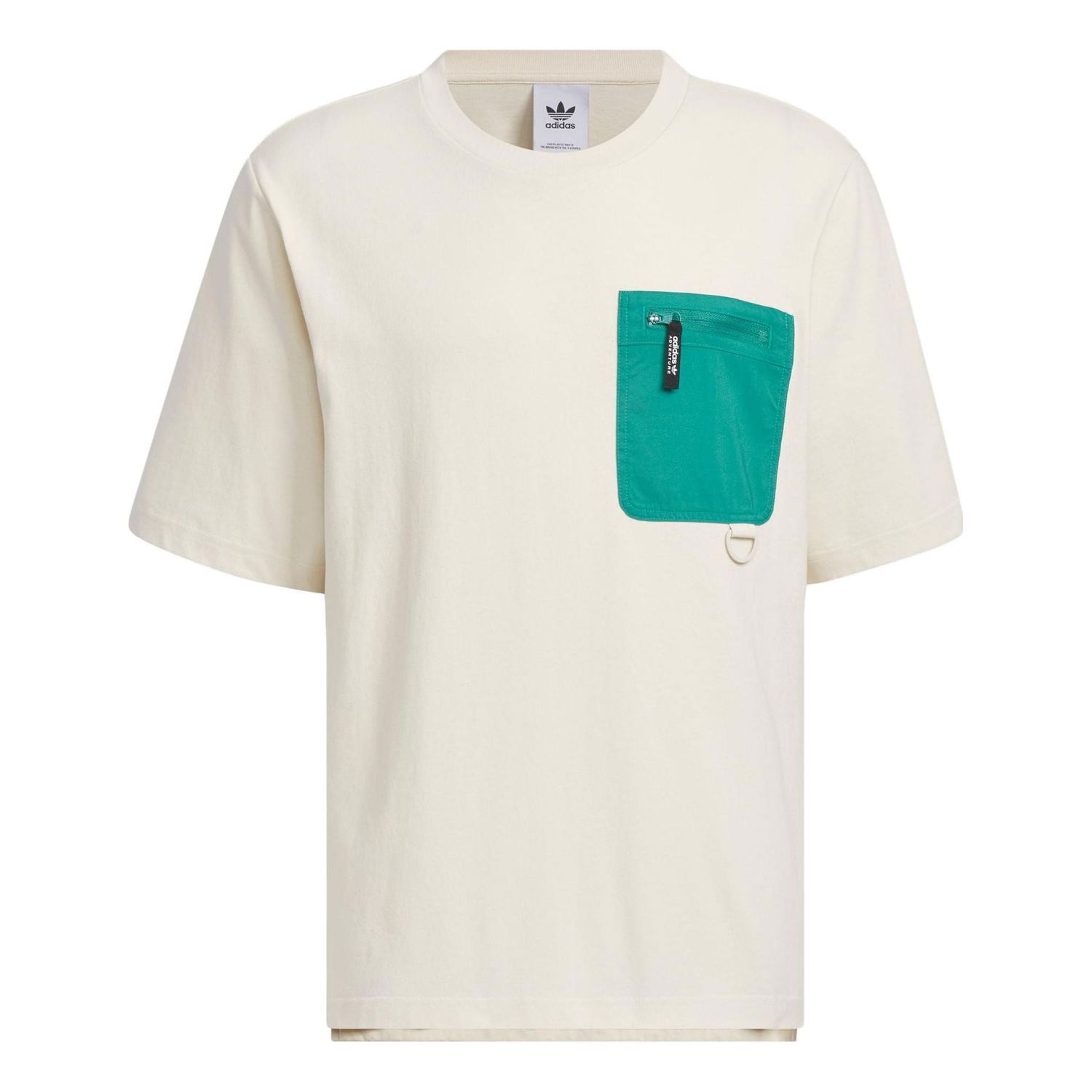 Tričko adidas Originals Adventure Pocket T-Shirt Biela | IK8587, 0