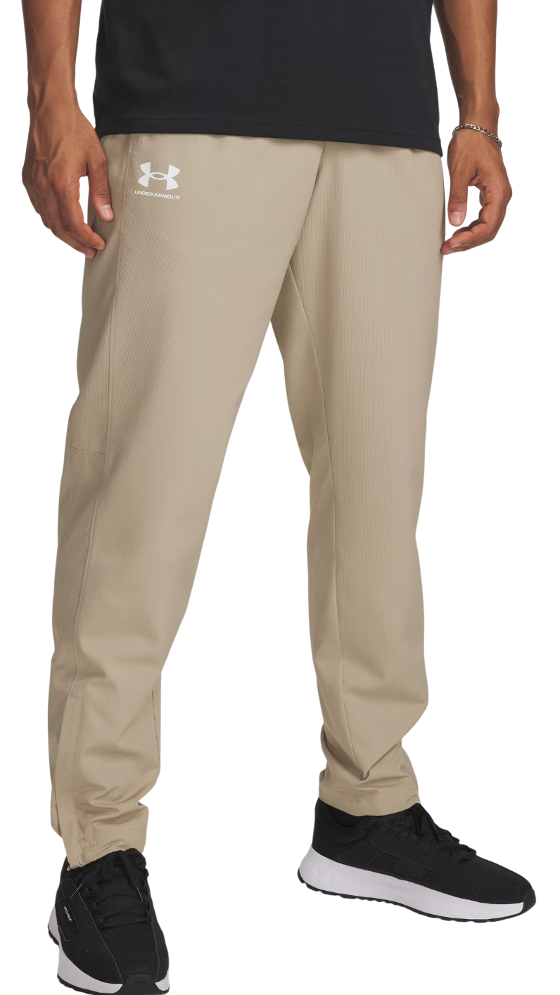 Nohavice Under Armour Rival Woven Windbreaker Pants Béžová | 1390150-299, 0