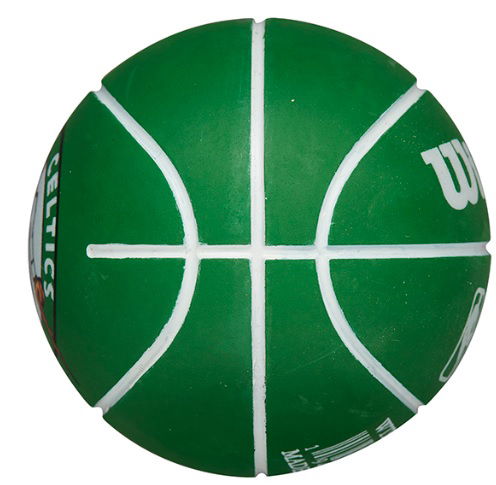 Športový doplnok Wilson Tennis NBA Boston Celtics Dribblers Mini Basketball Zelené | wtb1100bo, 1