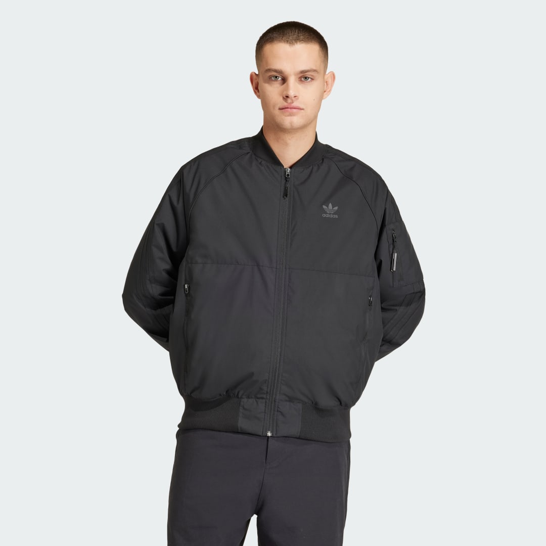 Bunda adidas Originals SST Bomber Jacket Čierna | IS5385, 0