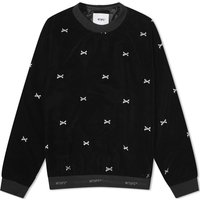 Mikina WTAPS 12 Bones Crew Sweat Čierna | 232TQDT-SHM04-BK, 1