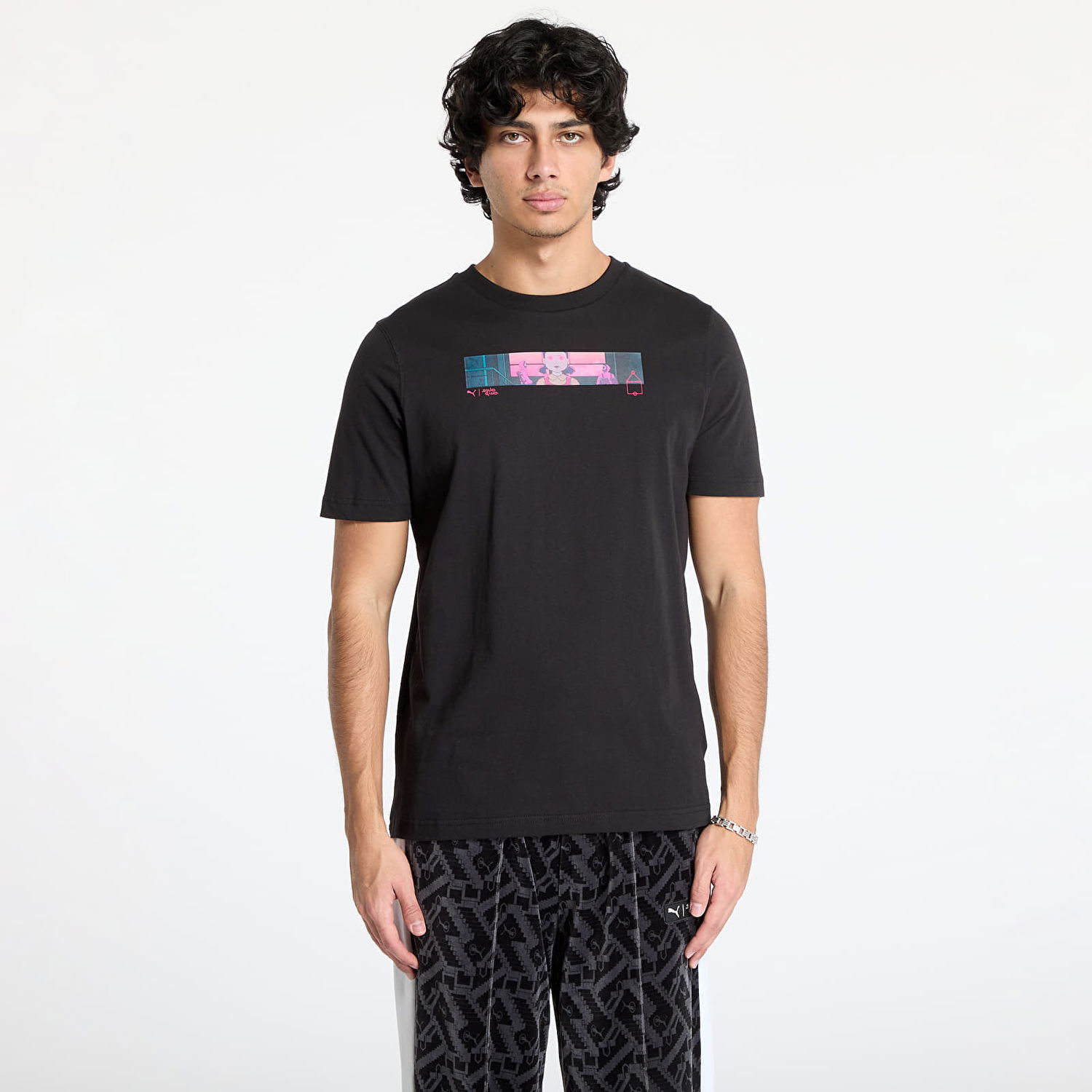 Tričko Puma Black Graphic T-Shirt Čierna | 62742601, 0