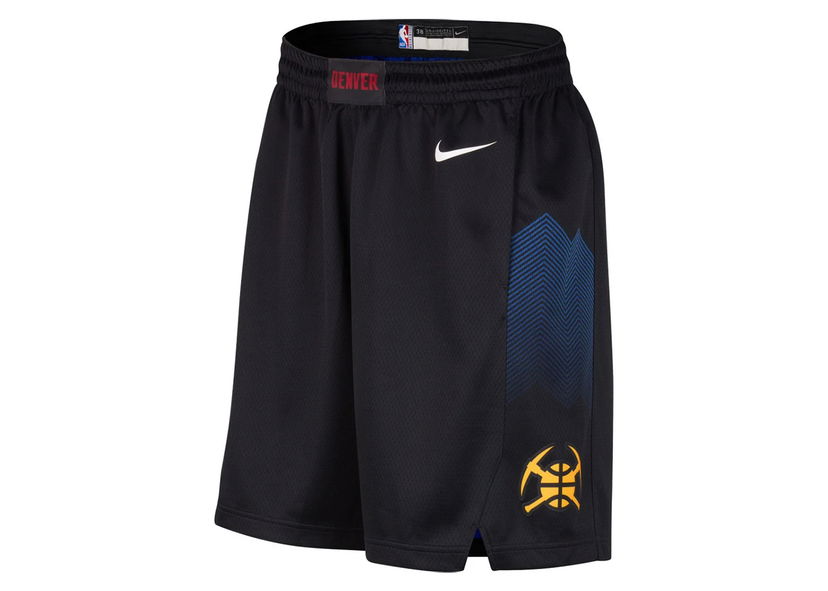 Šortky Nike NBA Nuggets Swingman City Edition Dri-Fit Shorts Čierna | DX8700-010