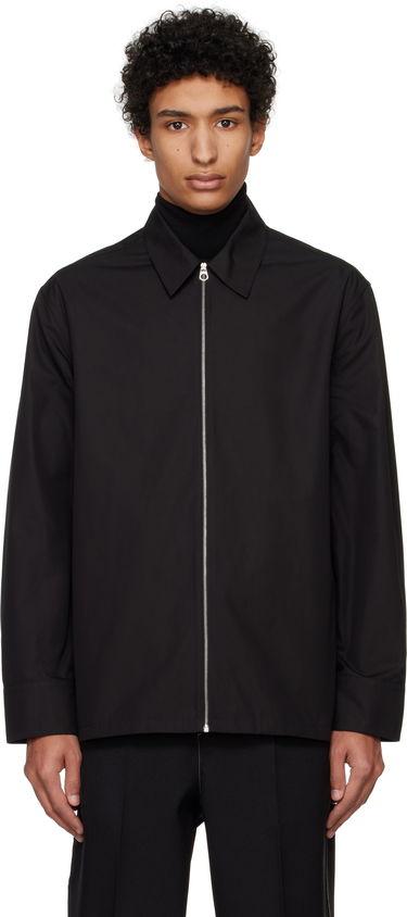 Košeľa Jil Sander Jil Sander Zip-Up Shirt Čierna | J22DL0249_J45002, 0