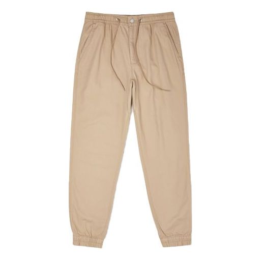 Nohavice Converse Converse Woven Casual Cargo Pants Béžová | 10021639-A04, 0