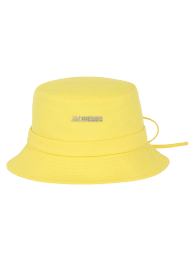 Klobúk Jacquemus Bob Gadjo Bow Knotted Žltá | 223AC001-5001-250
