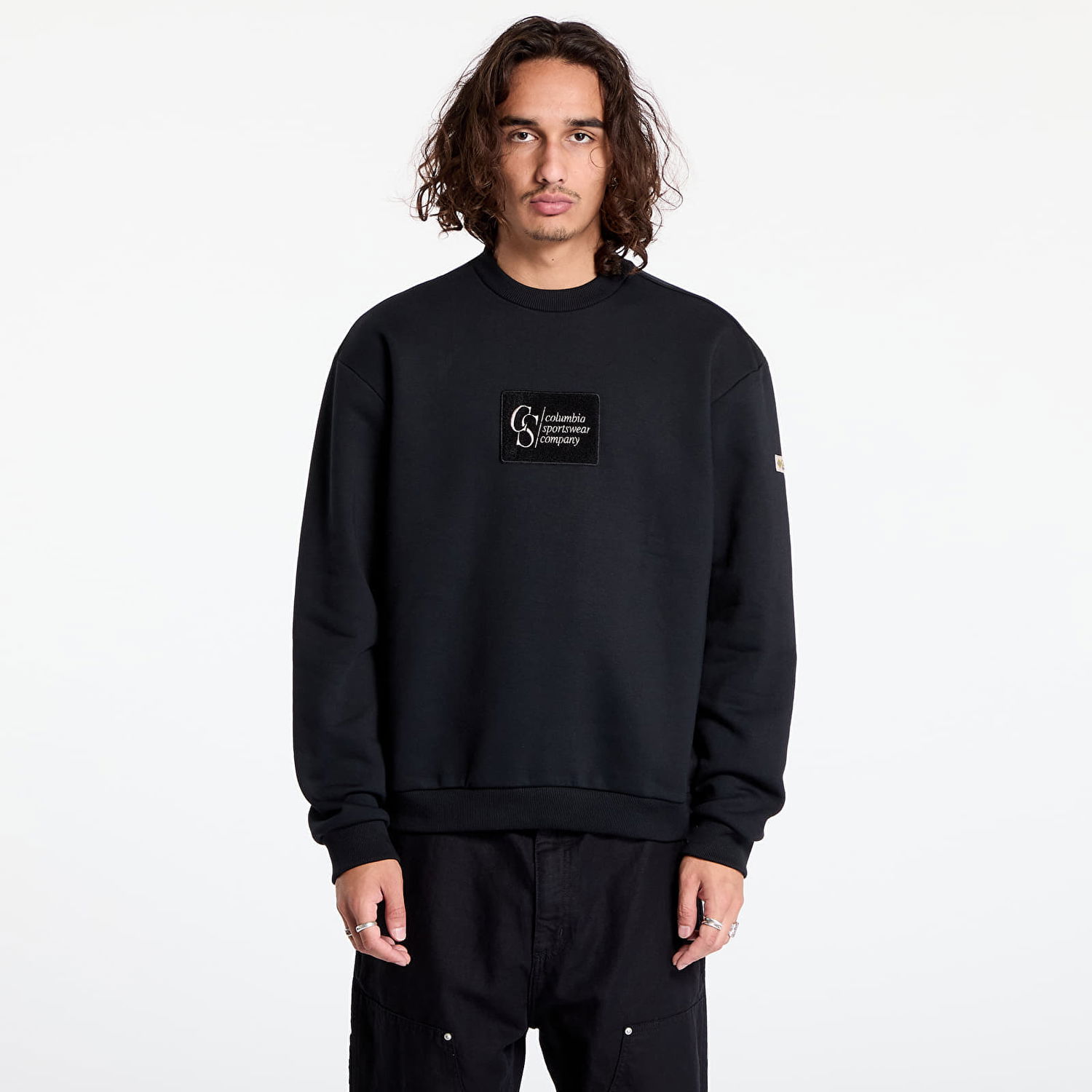 Mikina Columbia Wallowa™ Fleece Crewneck Sweatshirt Black Čierna | 2090811010, 0