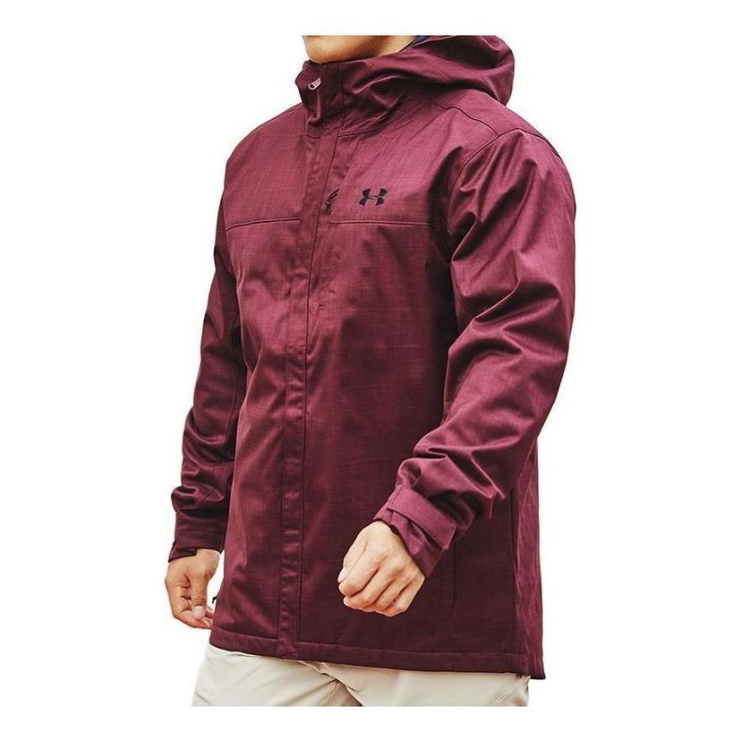Parka Under Armour 3-In-1 Hooded  Jacket Vínová | 1300663-601
