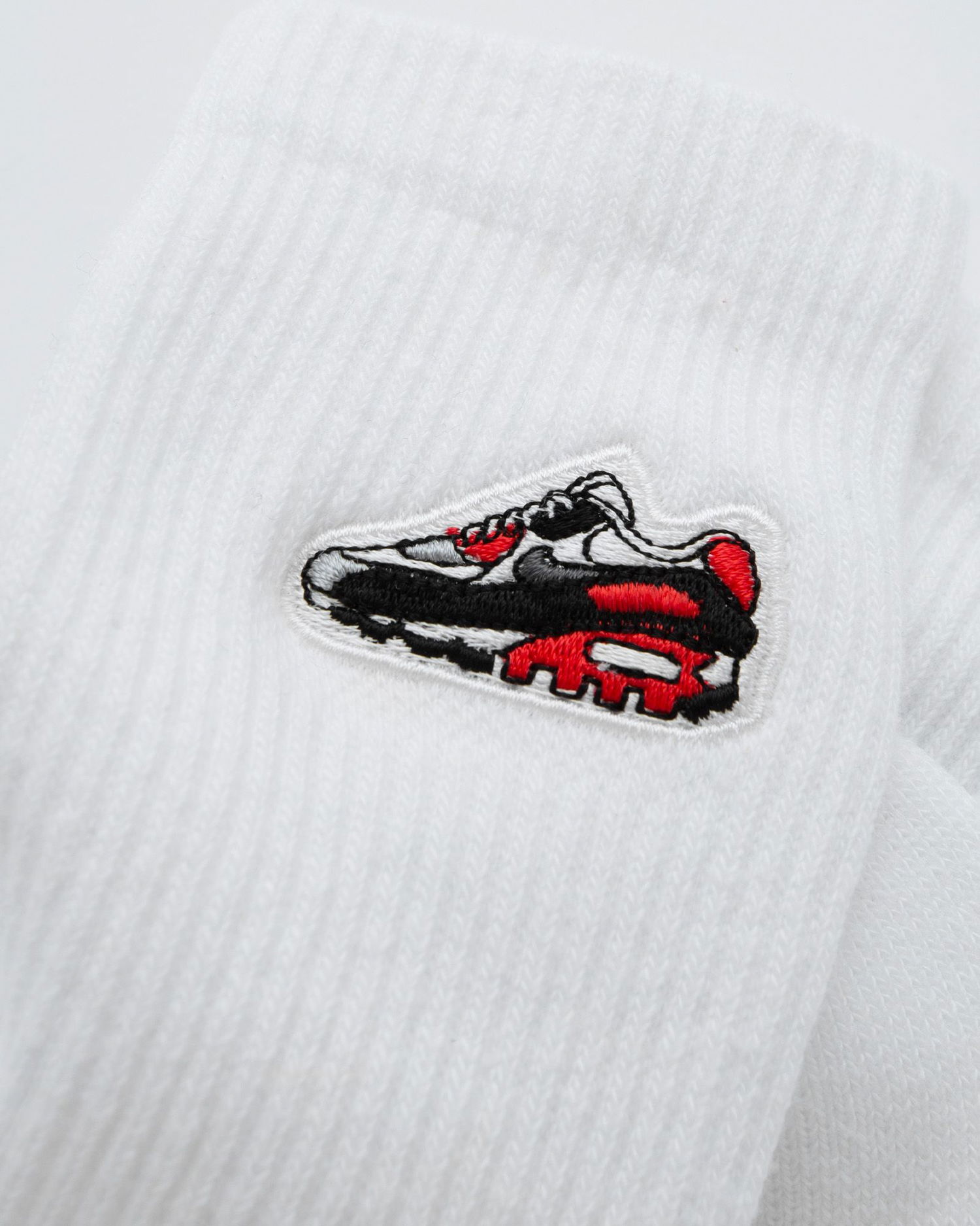 Ponožky Nike Everyday Cushioned Crew Socks with Air Max 90 Patch Biela | IB4150-100, 1