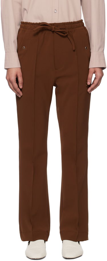 Nohavice Needles Needles Piping Cowboy Trousers Hnedá | QV218, 0