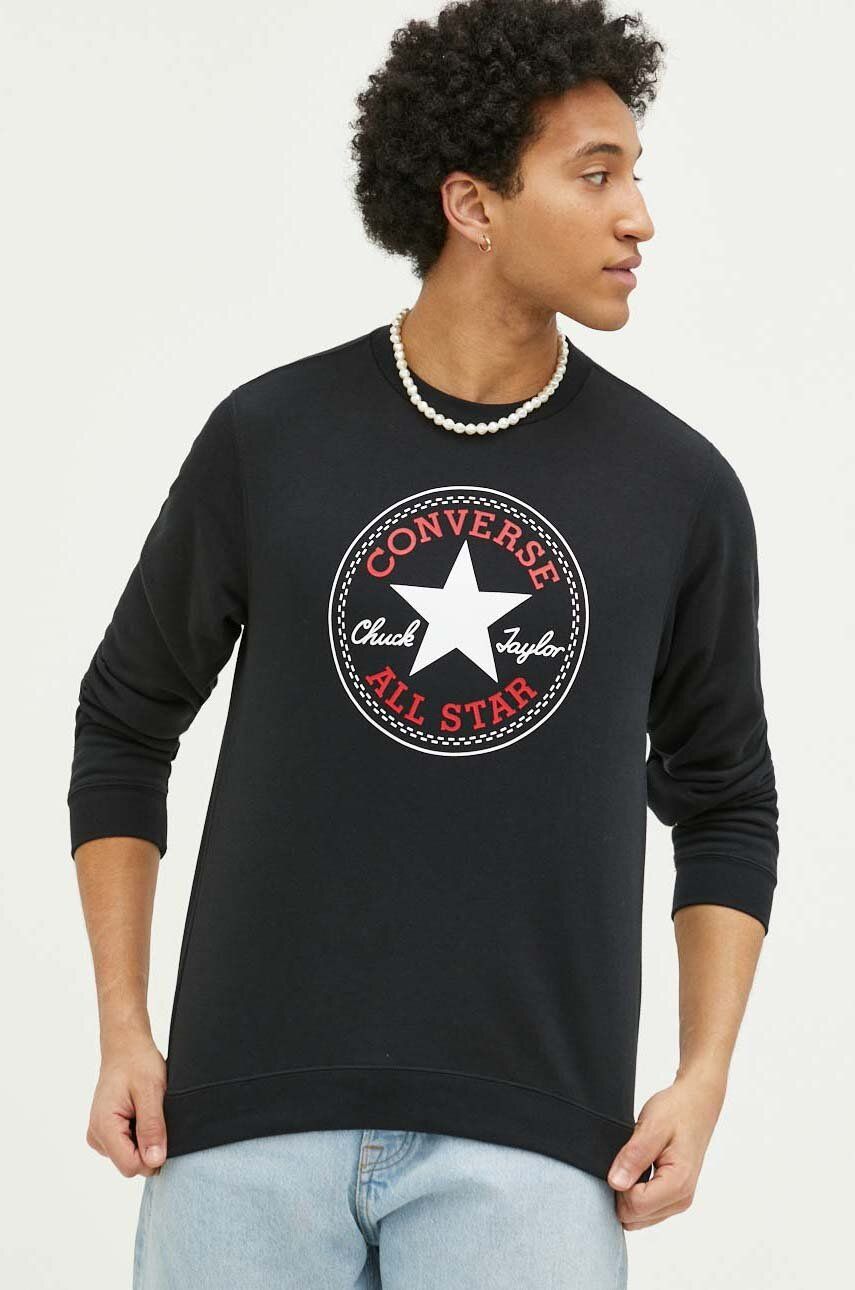 Mikina Converse GO-TO ALL STAR PATCH CREW SWEATSHIRT Navy | 10025471.A01, 0