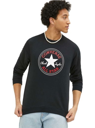 Mikina Converse GO-TO ALL STAR PATCH CREW SWEATSHIRT Navy | 10025471.A01