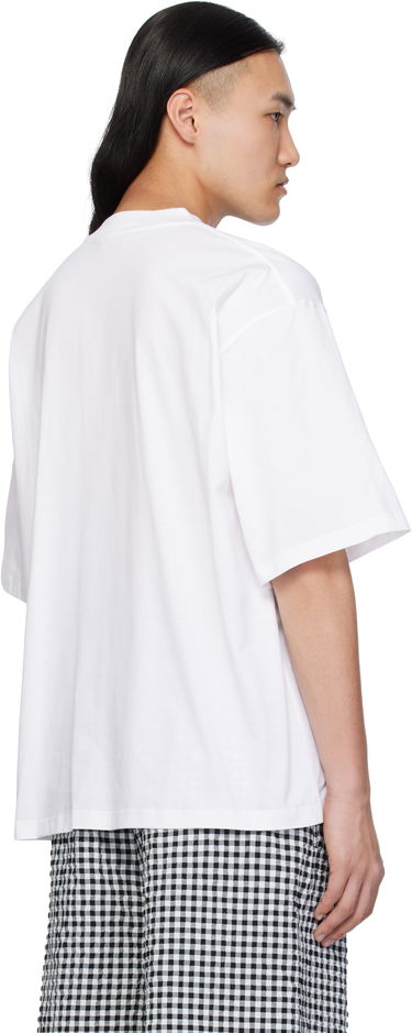 Tričko Marni Marni Pop Fields Logo T-Shirt Biela | HUMU0223IP USCX50, 2