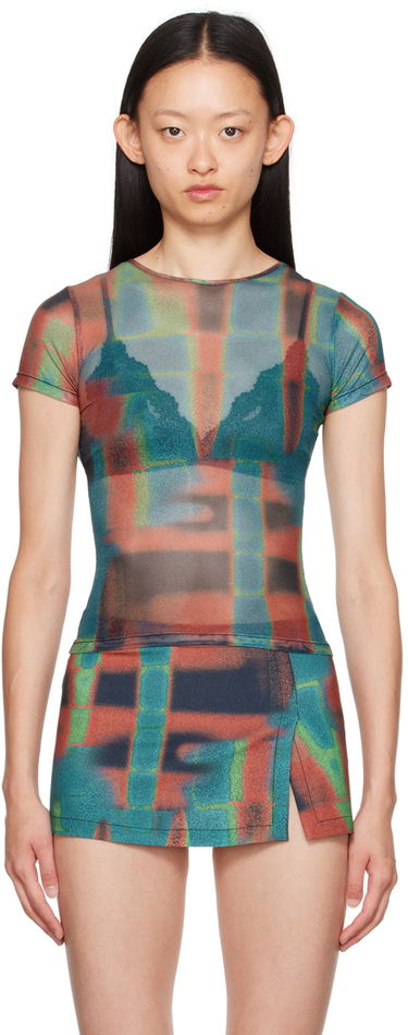 Tričko Miaou Miaou Printed Mini T-Shirt Rôznofarebný | 7026PM2RST, 0