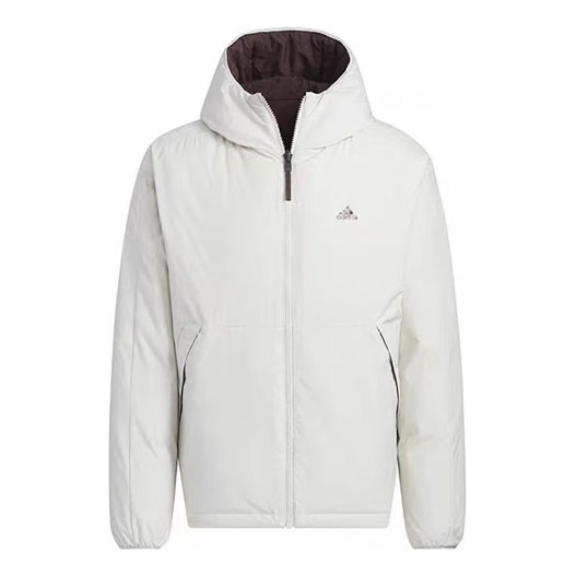 Prešívaná bunda adidas Originals Reversible Down Jacket Biela | IS0372