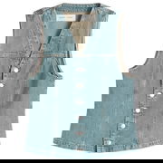 Sabeth Denim Vest, Size Medium