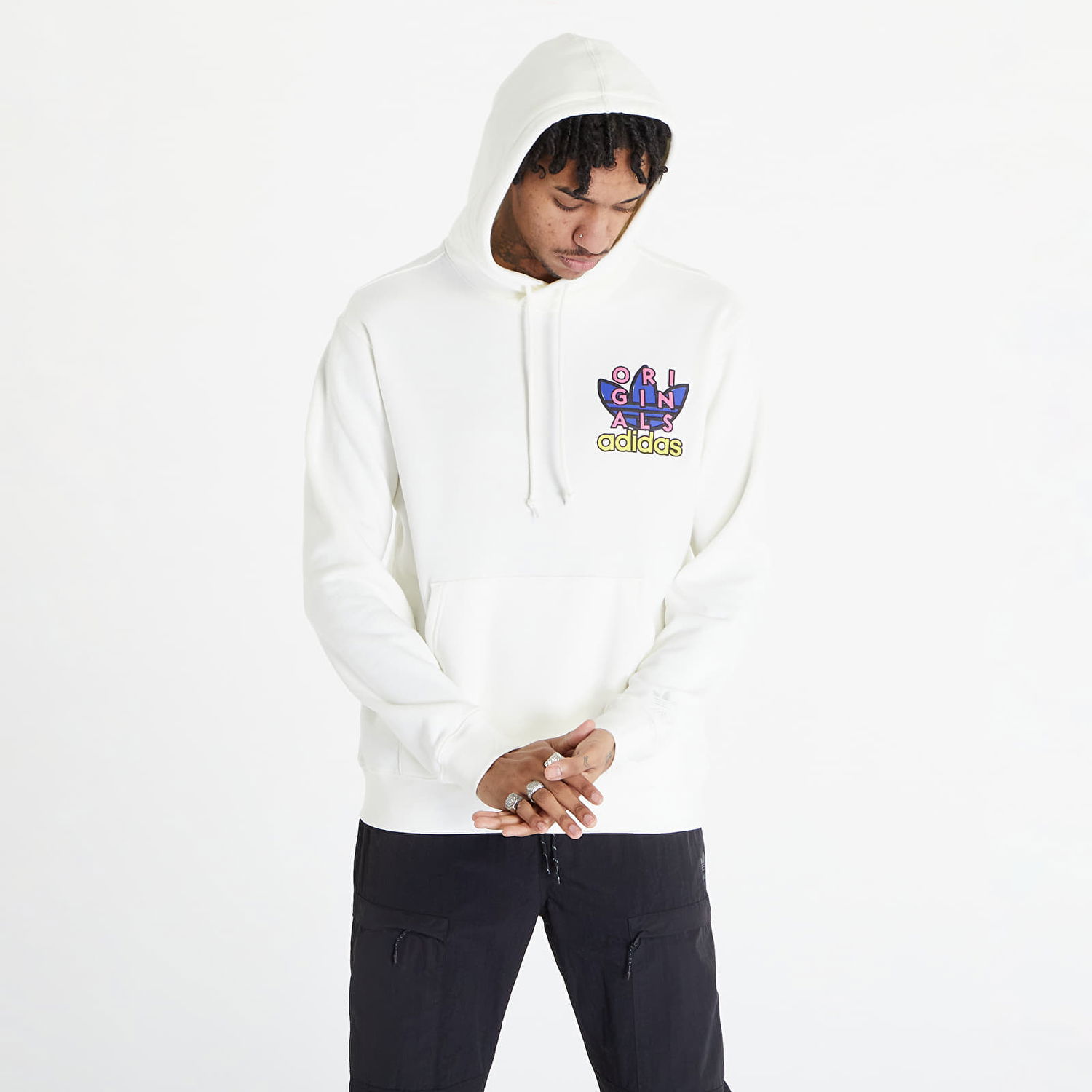 Mikina adidas Originals Trefoil Hood 1 White Biela | IS2916, 0