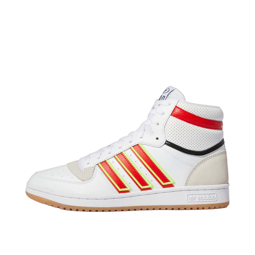 Tenisky a topánky adidas Originals Top Ten RB White Red Solar Yellow Gum Biela | GX0753