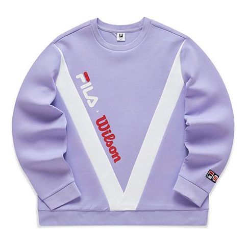 Mikina FILA FILA x Wilson Crossover Sports Pullover Fialová | A11W043221F-VT, 0